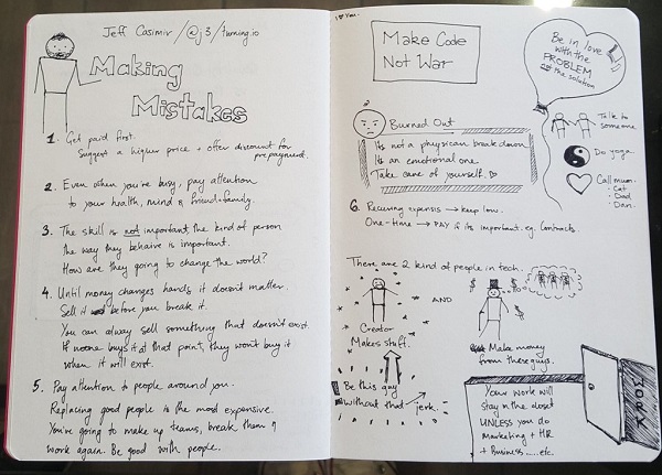 Notes on Jeff Casimir talk by Mila
