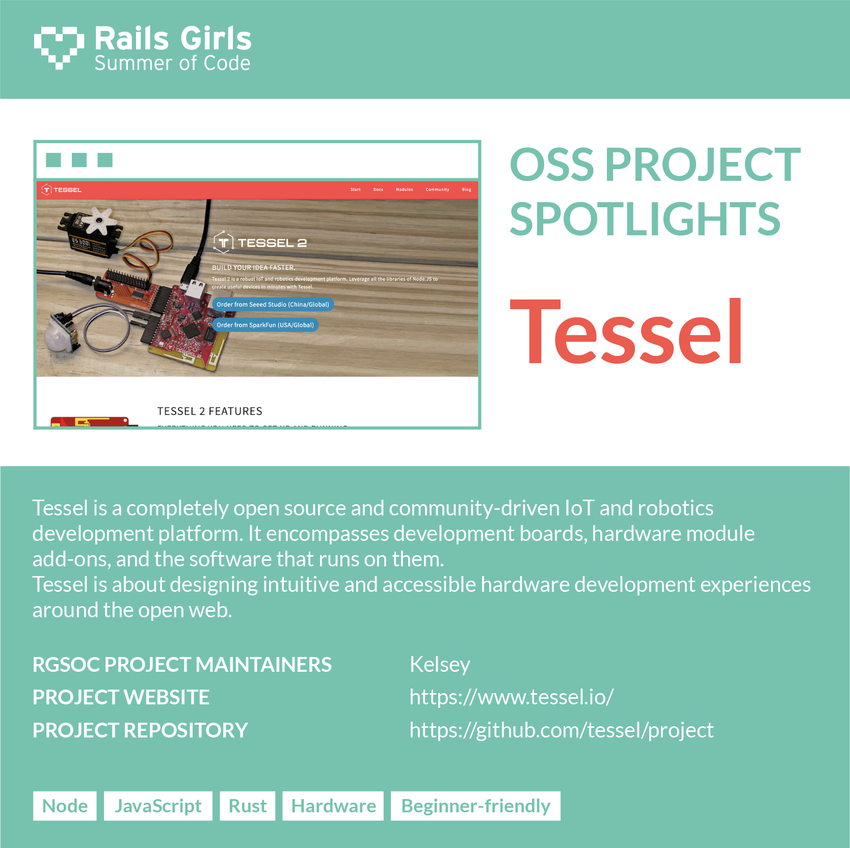 OSS Project Spotlight: Tessel