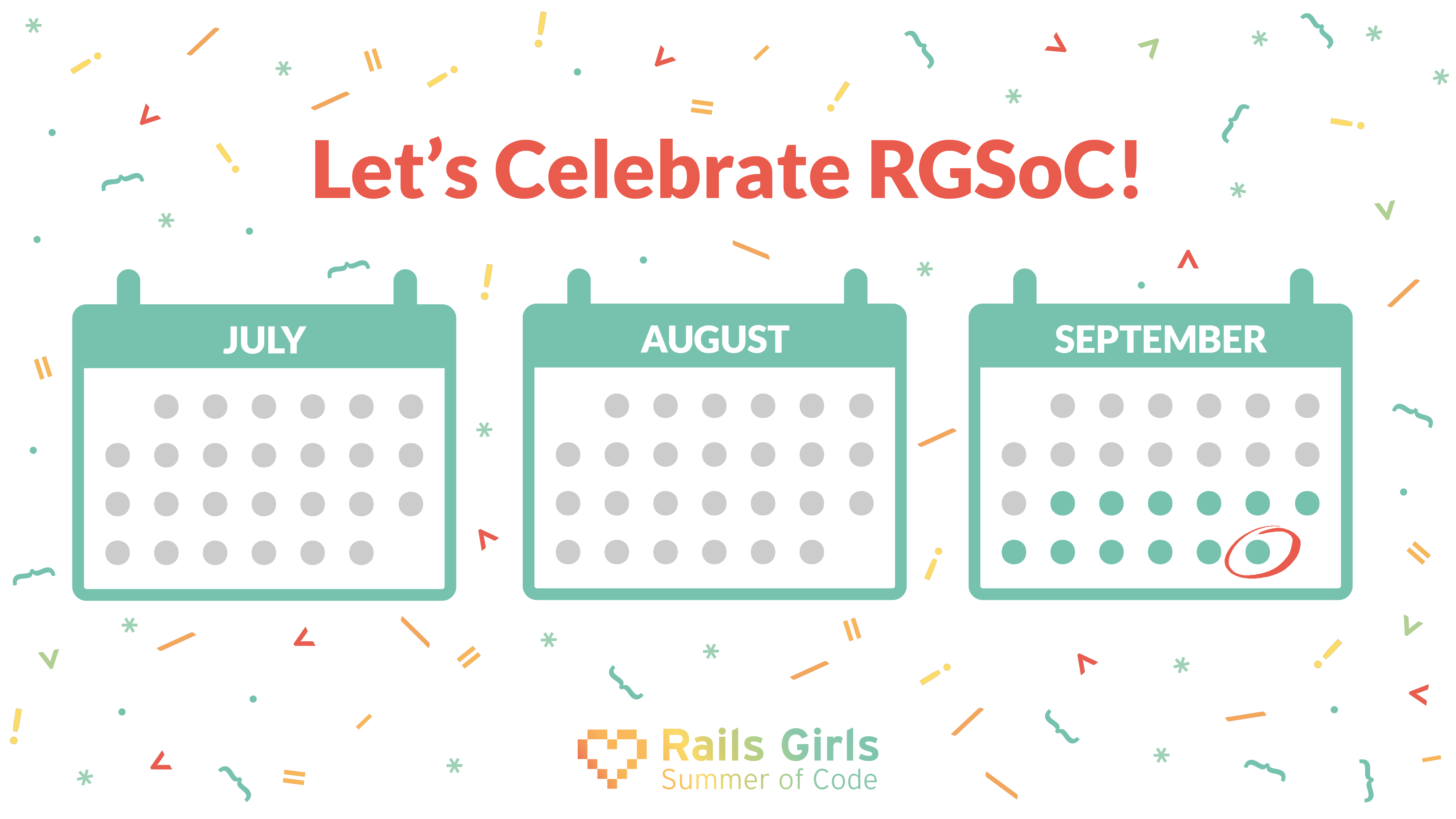 Let's celebrate RGSoC 2018 all over the world!