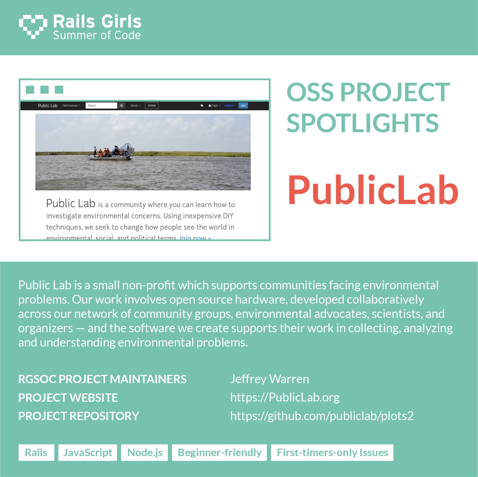 OSS Project Spotlight: PublicLab